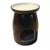 Esoterika - Brucia essenze pietra saponaria nera -- 9x13 cm
