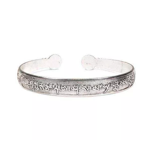 Esoterika - Braccialetto Miao Con Mantra Ompmh -- 1 Cm