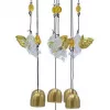 Esoterika - Campana A Vento Con Cinque Angeli -- 65 Cm