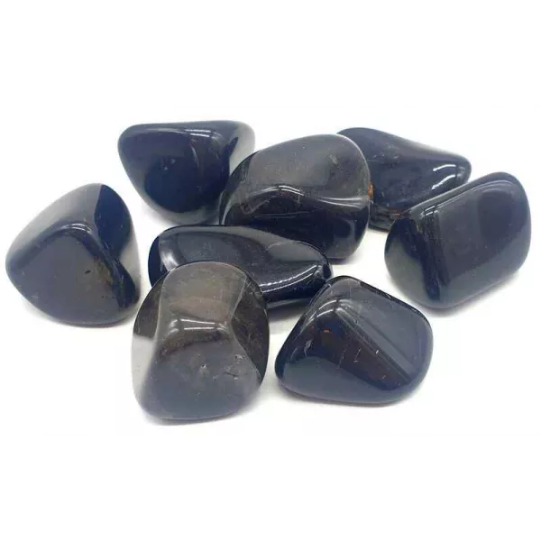 Esoterika - Onice nera singola pietra -- ± 3-4 Cm