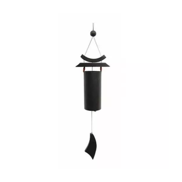 Esoterika - Campana A Vento Zen Nera -- 58 Cm