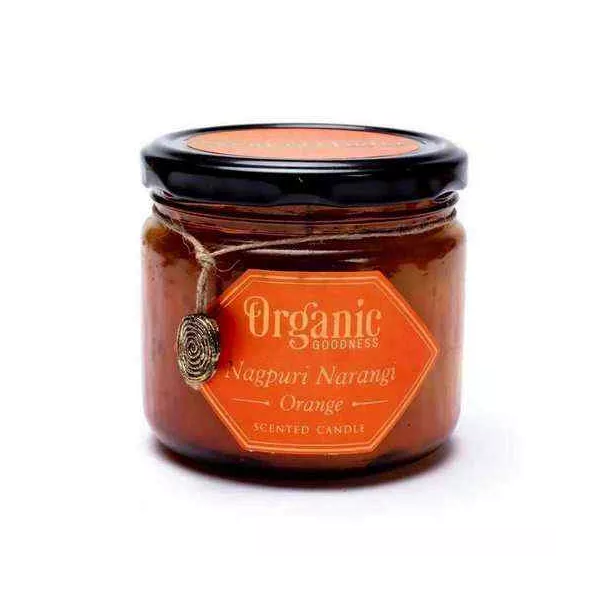 Esoterika - Candela profumata in cera di soia -- Arancio Organic