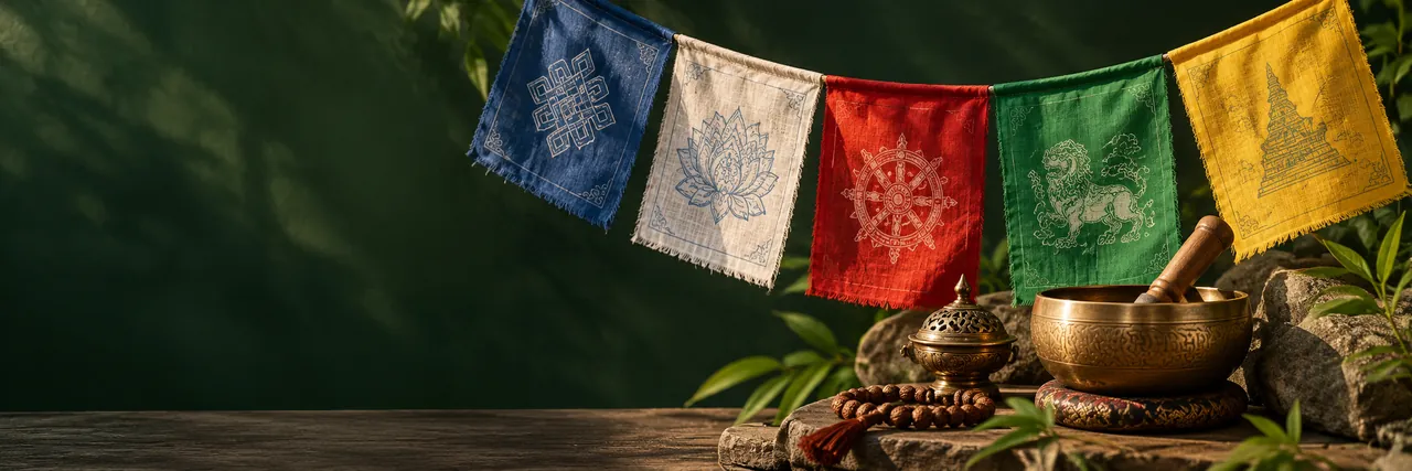 Bandiere tibetane · Oggetti