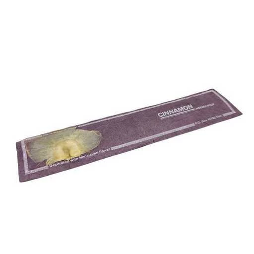 Incenso himalayano cinnamon con autentico fiore