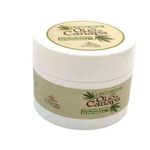 Crema corpo olio di canapa 250ml