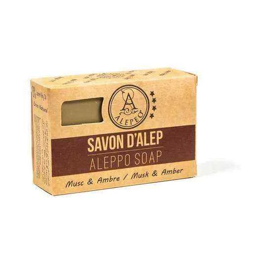 Sapone Di Aleppo Al Muschio/Ambra -- 100 G