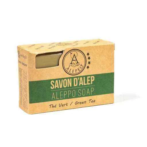 Sapone Di Aleppo Al Tè Verde -- 100 G