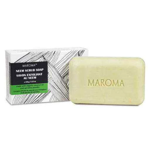 Maroma Sapone Scrub Al Neem Fair Trade