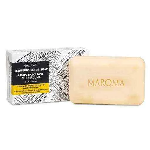 Maroma Sapone Scrub Alla Curcuma Fair Trade
