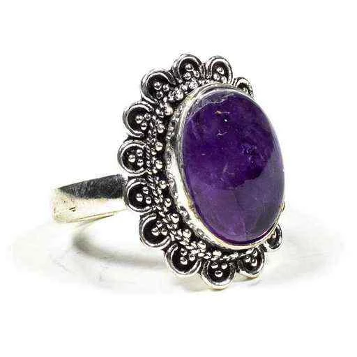 Anello Con Ametista