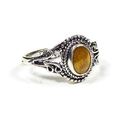 Anello Con Occhio Di Tigre
