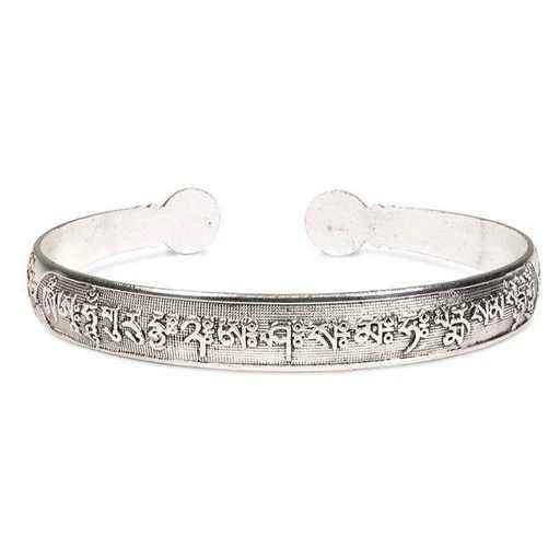 Braccialetto Miao Con Mantra Ompmh -- 1 Cm