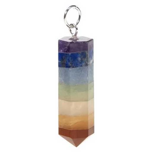 Ciondoli Pietra 7 Chakra-- 3,5cm