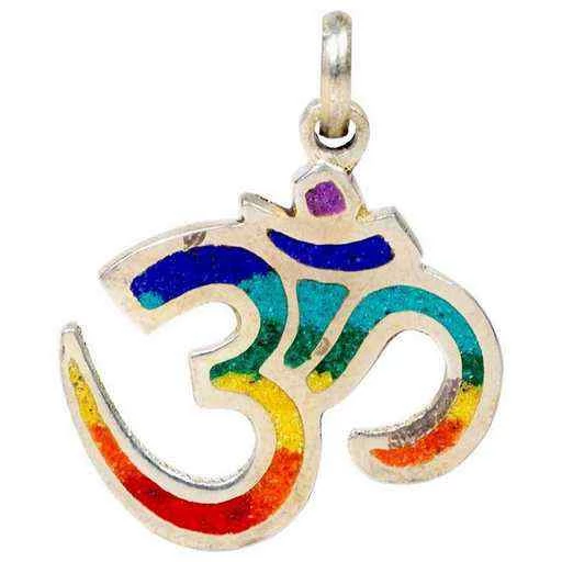 Ciondolo Chakra Ohm -- 3 Cm
