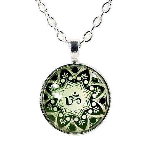 Collana Mandala Ohm -- 2,5 Cm