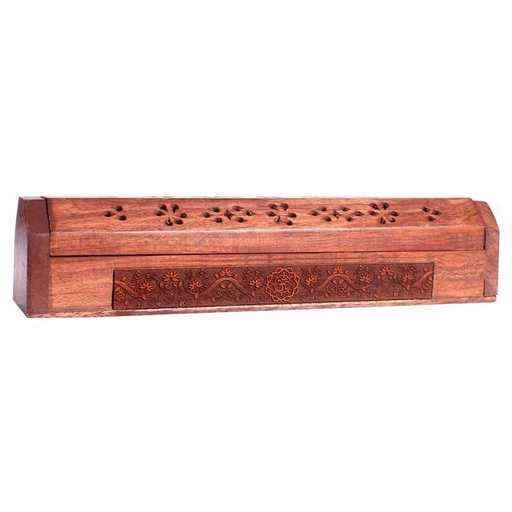 Porta incenso Con Contenitore Om -- 31x5,5x6 Cm