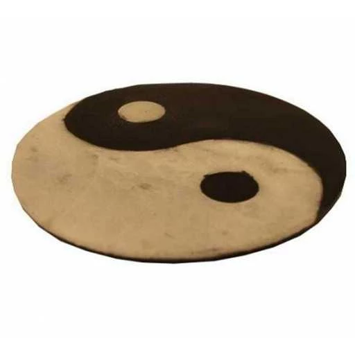 Porta incenso Yin Yang Pietra Ollare -- 10 Cm