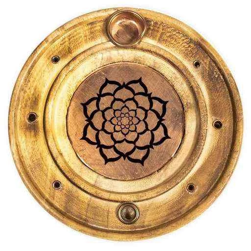 Porta incenso E Coni Loto Mandala