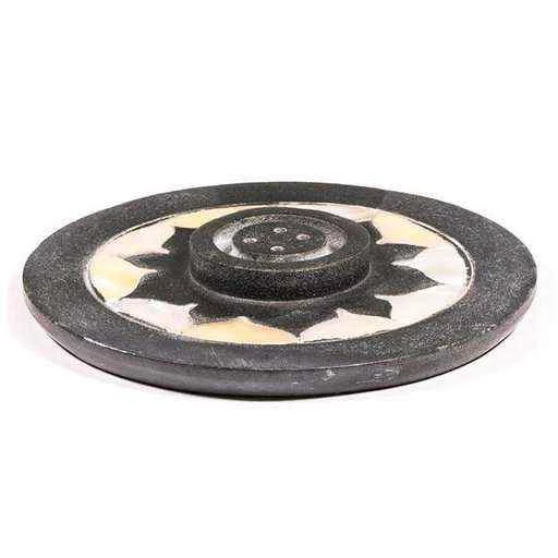 Porta incenso Loto In Pietra Ollare -- 10x1,2 Cm