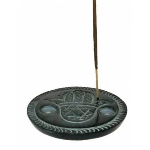 Porta incenso Mano Fatima Bastoncini/Coni -- 10 Cm