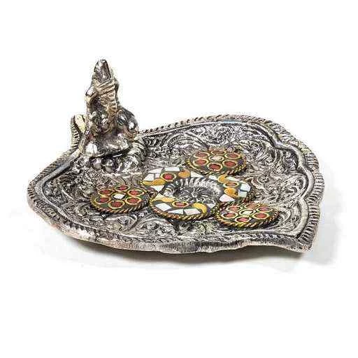 Porta incenso/Coni Ganesh -- 11x9x3,5cm