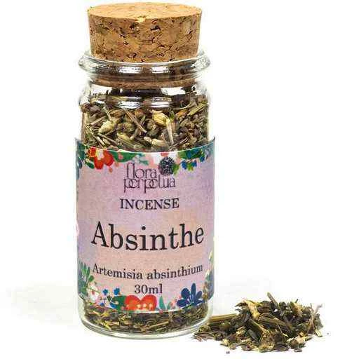 Incenso A Base Di Erbe Assenzio - Absinthe -- 6 G; 30 Ml