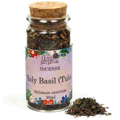 Incenso A Base Di Erbe Basilico Sacro - Holy Basil Tulsi -- 5 G; 30 M