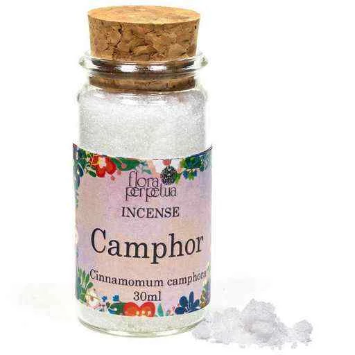 Incenso A Base Di Erbe Canfora Naturale - Camphor -- 13 G; 30 Ml