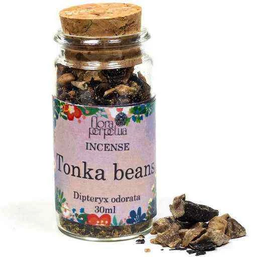 Incenso A Base Di Erbe Fave Di Tonka - Tonka Beans -- 20 G; 30 Ml
