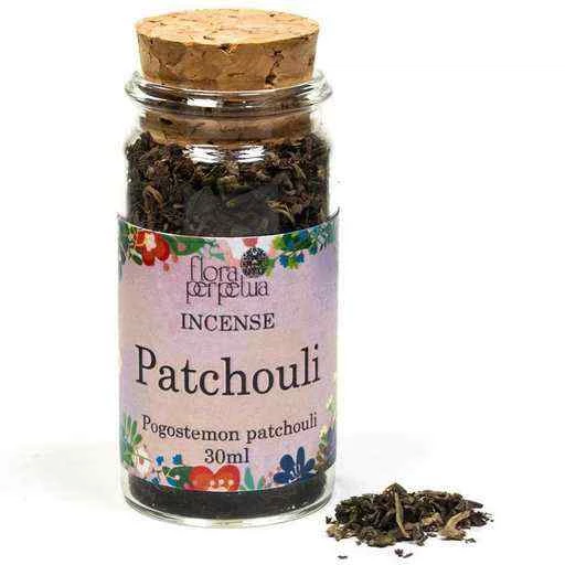 Incenso A Base Di Erbe Foglie Di Patchouli -- 6 G; 30 Ml