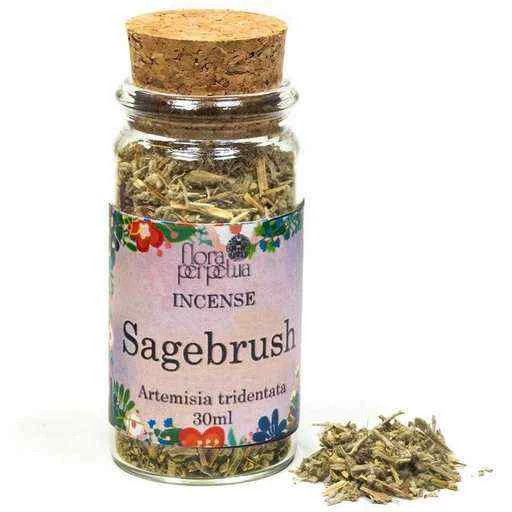 Incenso A Base Di Erbe Foglie Di Salvia - Sagebrush -- 5 G; 30 Ml