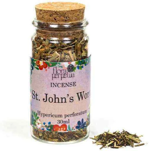 Incenso A Base Di Erbe Iperico - St. Johns Wort -- 7 G; 30 Ml
