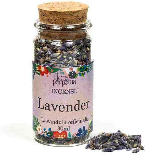 Incenso A Base Di Erbe Lavanda - Lavender -- 4 G; 30 Ml