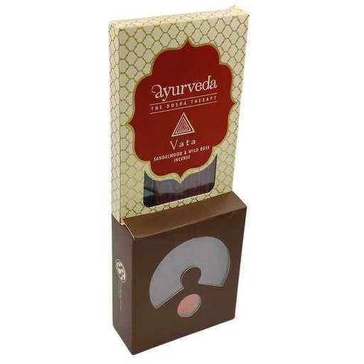 Incenso Ayurveda Sandalo E Rosa Selvatica (Vata) -- 25 G