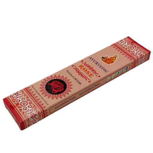 Incenso Ayurvedic Masala Rose Premium -- 15 G