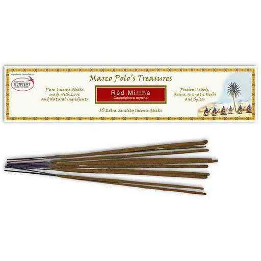 Incenso Marco Polo‘S Treasures Mirra Rossa -- 30 G