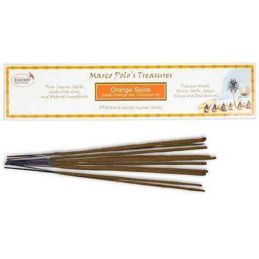 Incenso Marco Polo‘S Treasures Orange Spice -- 20 G