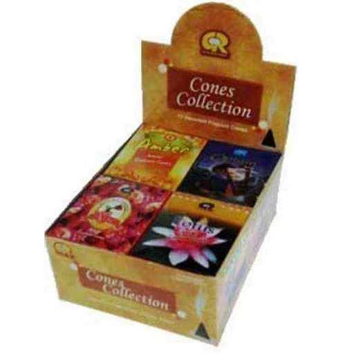 120 Coni Di Incenso 12 Fragranze  -- 20 G