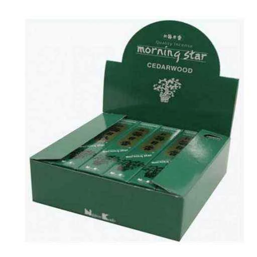 Incenso Morning Star Legno Di Cedro -- 20 G