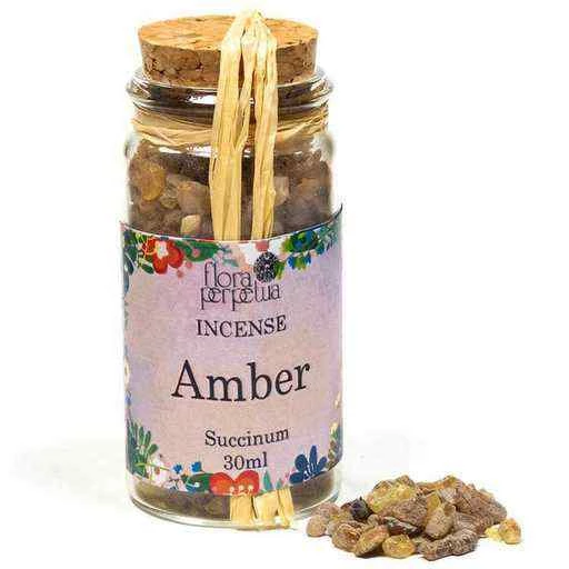 Incenso In Resina Ambra -- 16 G; 30 Ml in vetro