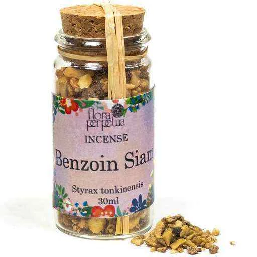 Incenso In Resina Benzoino Del Siam -- 19 G; 30 Ml in vetro