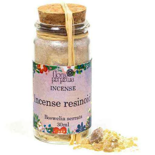 Incenso In Resina Boswellia Serrata Purificato -- 18g; 30 Ml in vetro