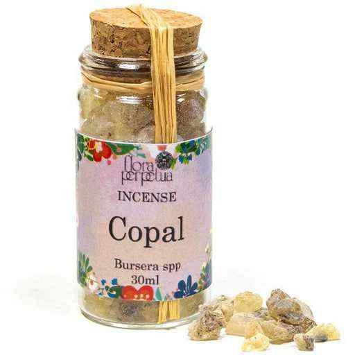 Incenso In Resina Copal (Bursera Africa) -- 15 G; 30 Ml in vetro