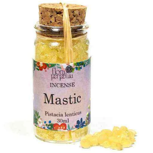 Incenso In Resina Mastic ( Lentisco )-- 18 G; 30 Ml in vetro
