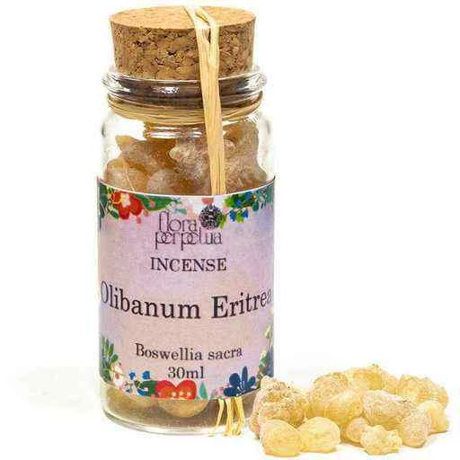 Incenso In Resina Olibano Eritrea -- 17 G; 30 Ml in vetro