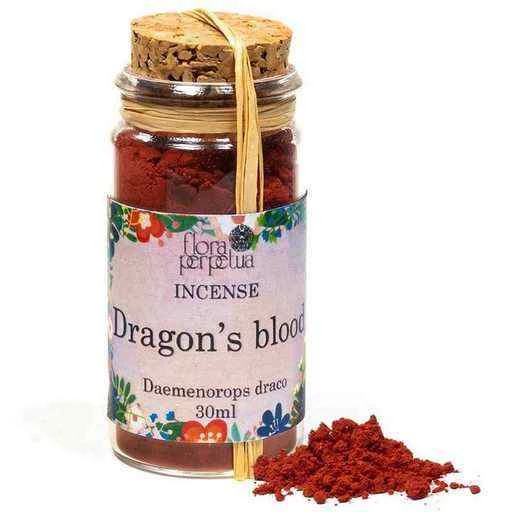 Incenso In Resina Sangue Di Drago -- 12 G; 30 Ml in vetro