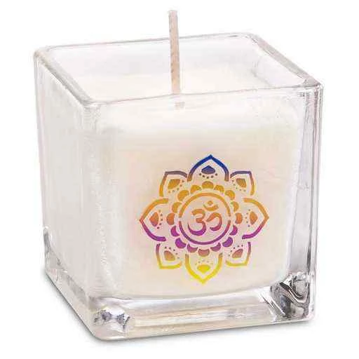 Candela Cera Di Colza Ecologica Profumata Ohm