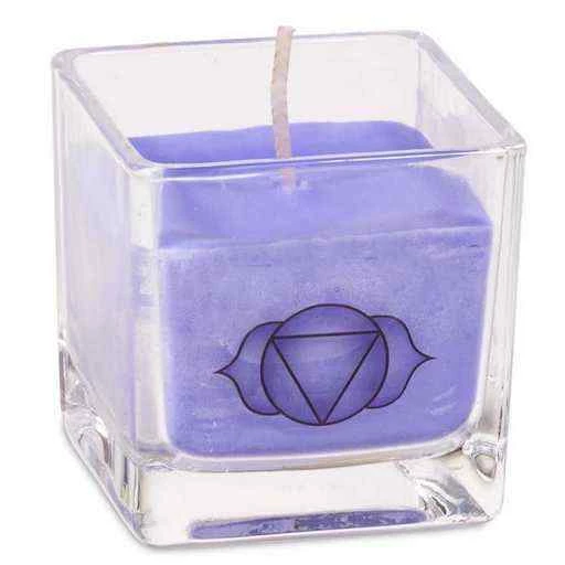 Candela Profumata Cera Di Colza Ecologica 6° Chakra -- 260
