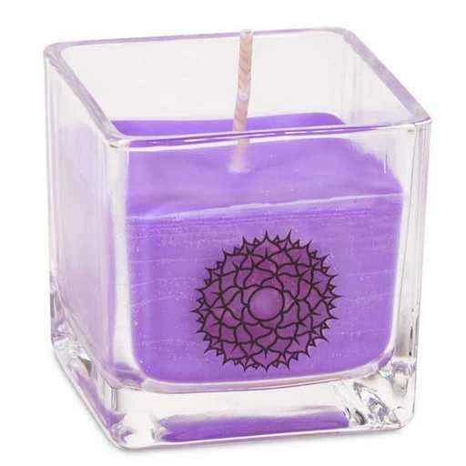 Candela Profumata Cera Di Colza Ecologica 7° Chakra -- 260