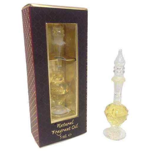 Olio Profumato Alla Rosa In Vetro Soffiato -- 5 Ml